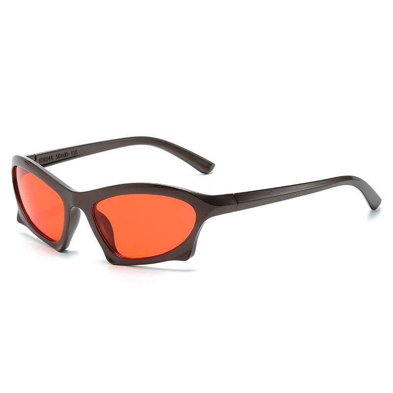 Wholesale Y2K Shaped Polygon PC Sunglasses